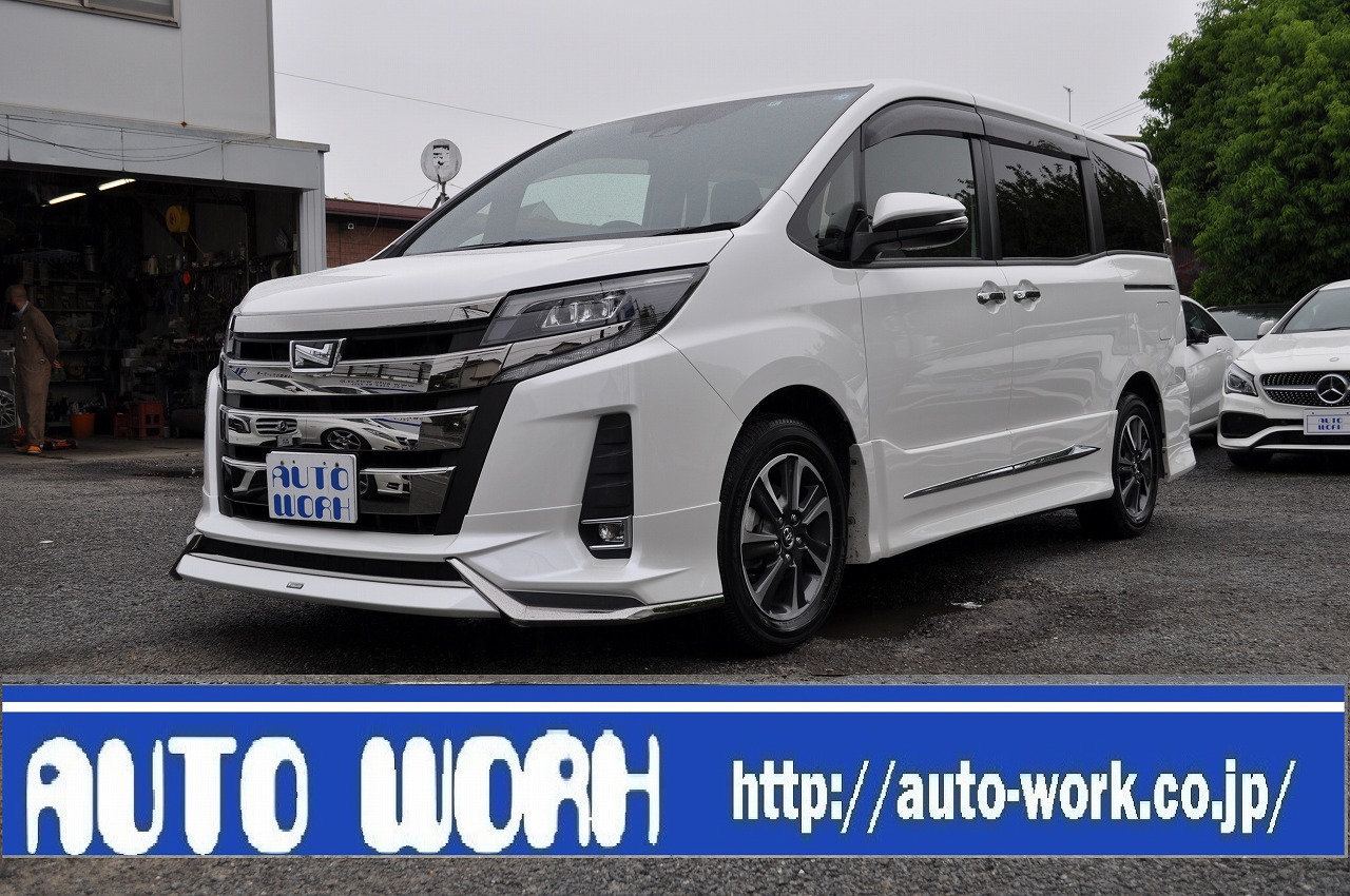 トヨタ ノア SI WXB モデリスタエアロ パール 禁煙車の中古車販売情報 | 神奈川県伊勢原市にある外国輸入車（新車・中古車）のオートワーク